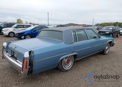 1981 Cadillac Deville from USA, damaged, VIN 1G6AD6948B9200241